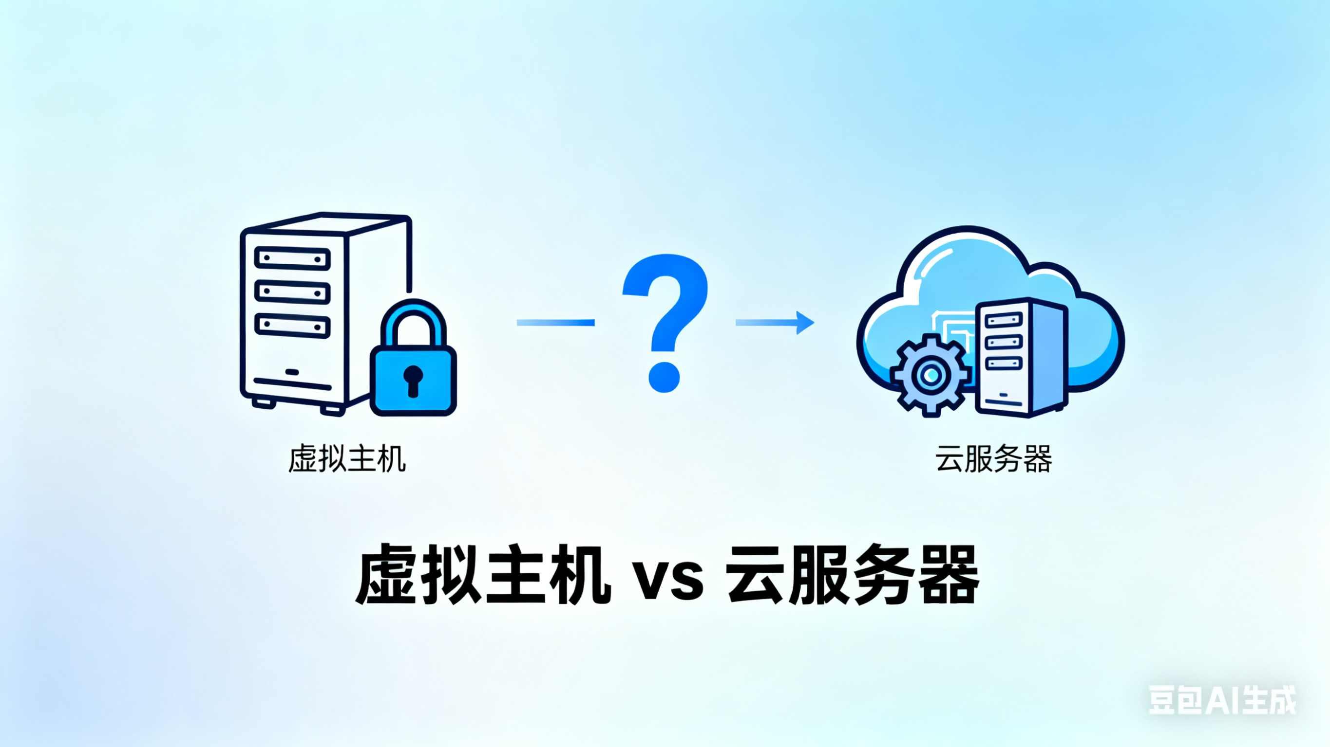 虚拟主机服务器好还是云服务器好？对比优缺点帮你选